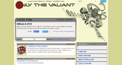 Desktop Screenshot of onlythevaliant.com